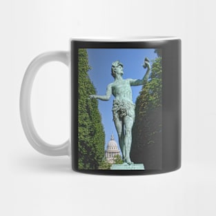 Statue at Luxembourg Gardens, Paris, France Mug